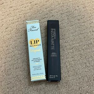 Too faced Lip insurance and Smashbox Instamatte transformer Bundle